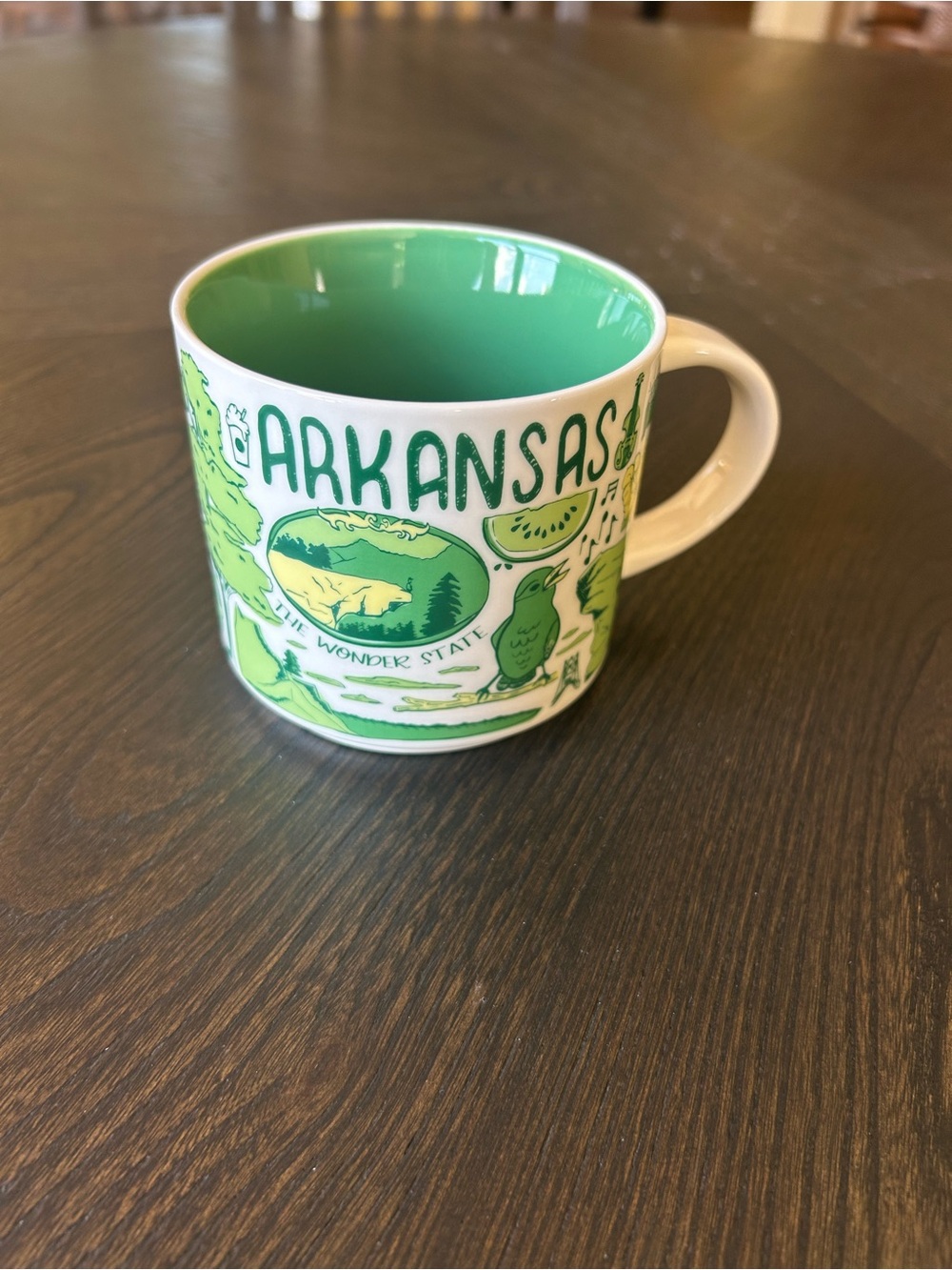 Starbucks Arkansas Been There Series 14 Oz Coffee Mug RARE